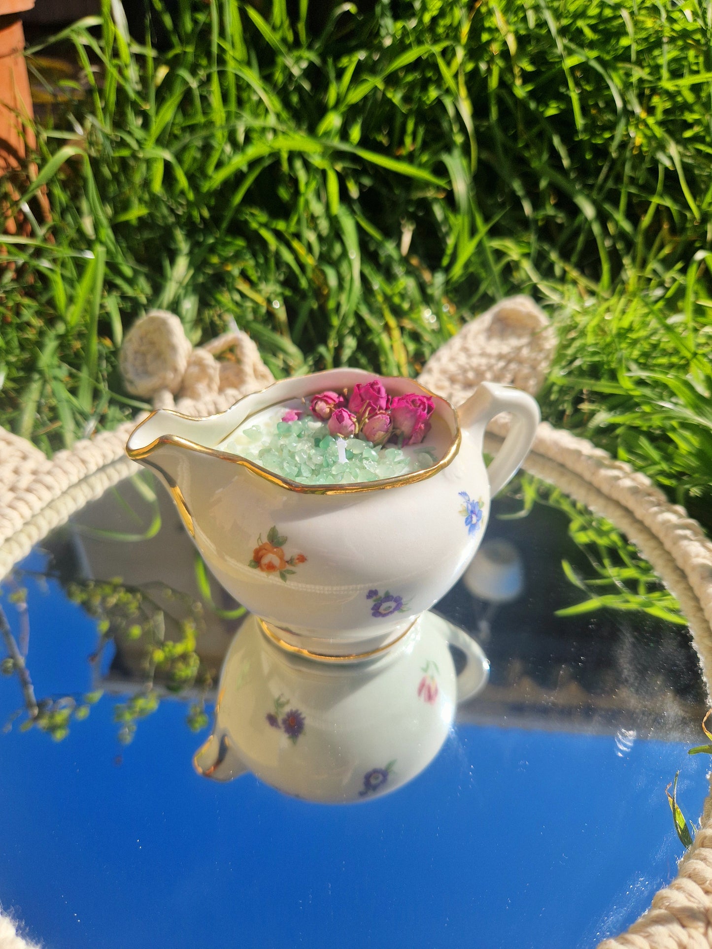 Bougie Rose Éternelle