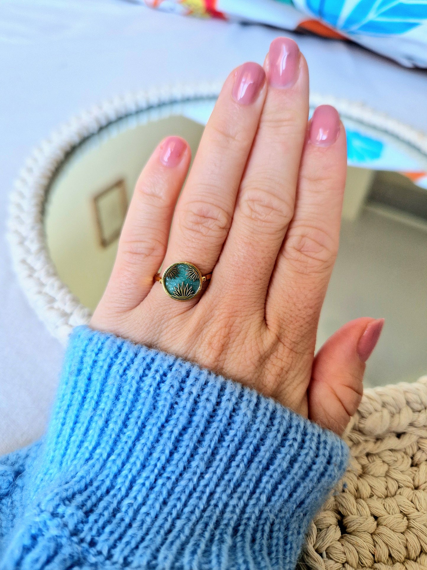 Bague Lagon Tropicaux