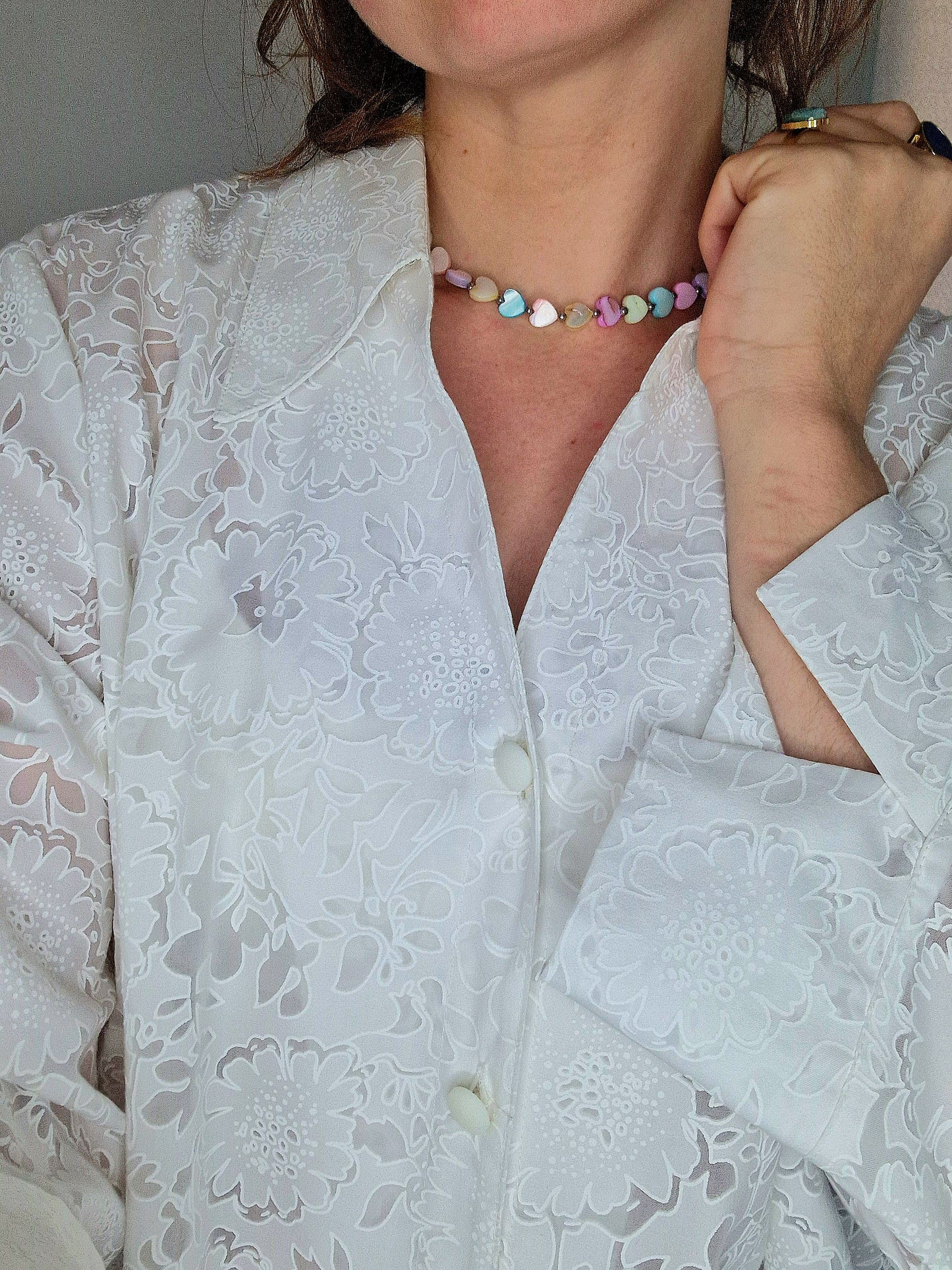 Collier Cœur de Nacre