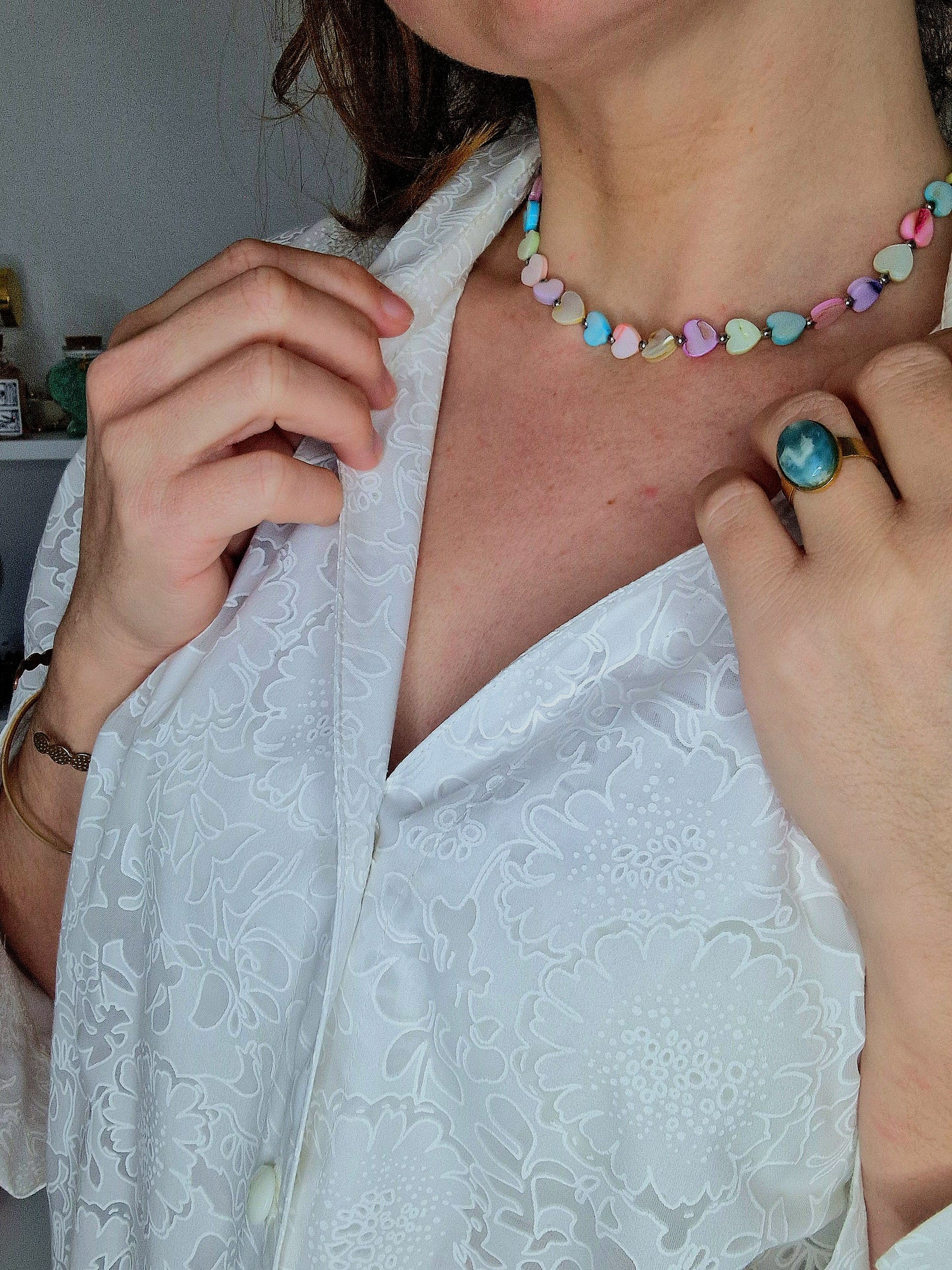 Collier Cœur de Nacre