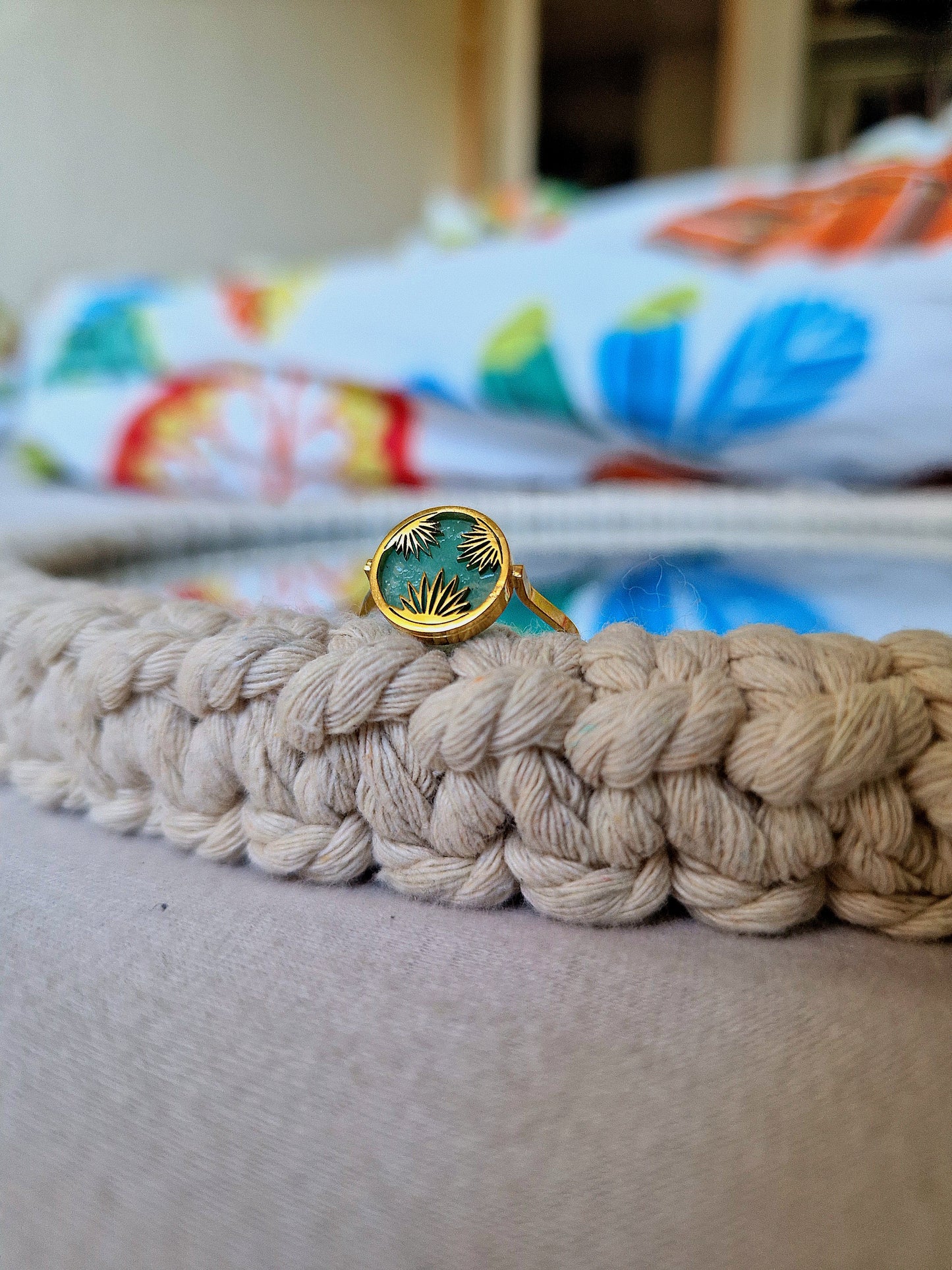 Bague Lagon Tropicaux